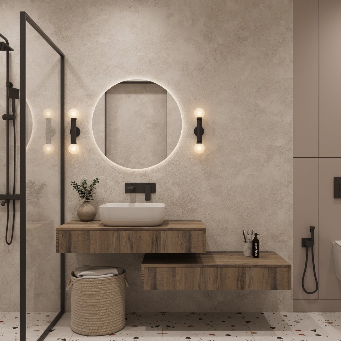 

ЗОВ Тумба под умывальник Токио Премиум 120 TP2120AWPTOC (аттик)