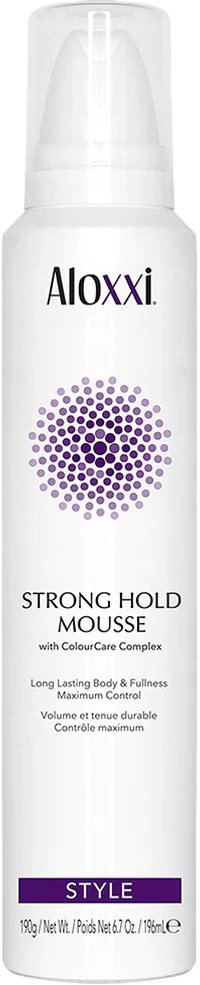 

Мусс Aloxxi для укладки волос Strong Hold Mousse 196 мл