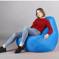 Кресло-мешок Flagman Груша Макси Г2.2-14 (голубой)