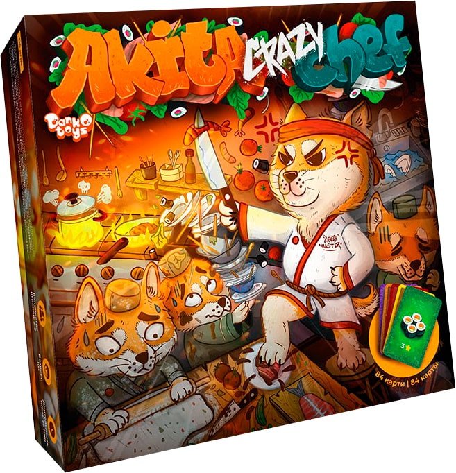 

Настольная игра Danko Toys Akita Crazy Chef G-ACC-01-01