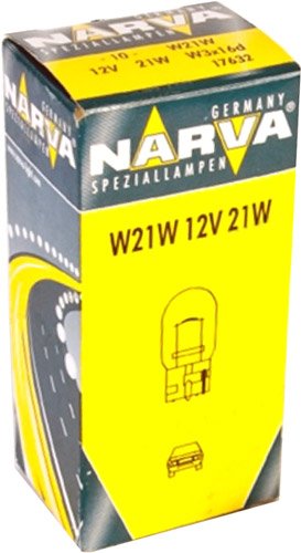 

Галогенная лампа Narva W21W 1шт [17632]