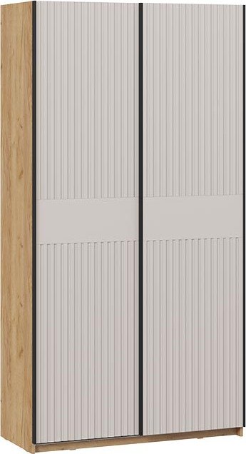 

Шкаф-купе Трия Оскар Хилтон Т2 1200 271024 (ручка черная/дуб крафт золотой/кашемир сатин)