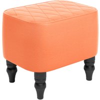 Пуф MONOFIX Буно (экокожа/оранжевый)