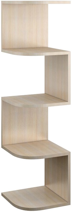 

Полка Bon Mebel Снейк 1 (дуб молочный)