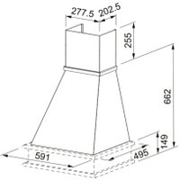 Кухонная вытяжка Franke FCL 60 NF EGC 321.0592.487