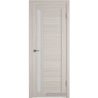 Межкомнатная дверь Atum Pro Х38 60x200 (scansom oak, стекло white cloud)