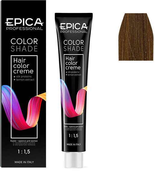 

Крем-краска Epica Professional Colorshade 8.73 светло-русый шоколадно-золотистый (100 мл)