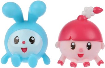 Набор игрушек для ванной Капитошка Малышарики Крошик и Нюшенька LX-ST1710-1708