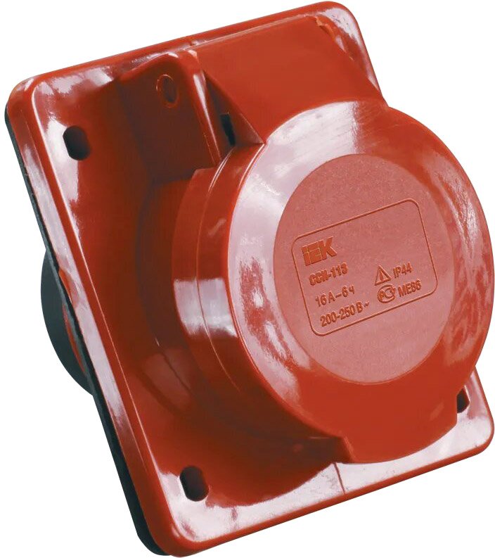 

Розетка промышленная IEK PSR42-016-4