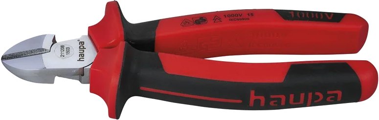 

Кусачки боковые (бокорезы) Haupa VDE 211206