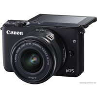 Беззеркальный фотоаппарат Canon EOS M10 Kit EF-M 15-45mm f/3.5-6.3 IS STM Black