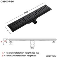 Трап/канал Gappo G88007-36