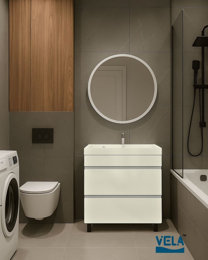 

Vela Тумба под умывальник Vela Мира 70Н под Classica (белый мат) TU4900