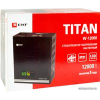 Стабилизатор напряжения EKF PROxima stab-w-12000 Titan W-12000 7.2кВт