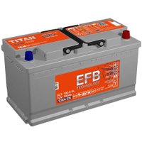 Автомобильный аккумулятор Titan EFB R+ (100 А·ч)