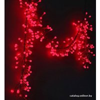 Гирлянда мишура Luazon Шарики Led-576 (6 м, красный) [1080336]