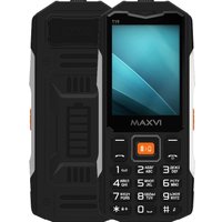 Кнопочный телефон Maxvi T19 (черный)