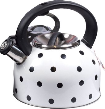 Чайник со свистком Home Line GS-04016F-2.5L (белый)