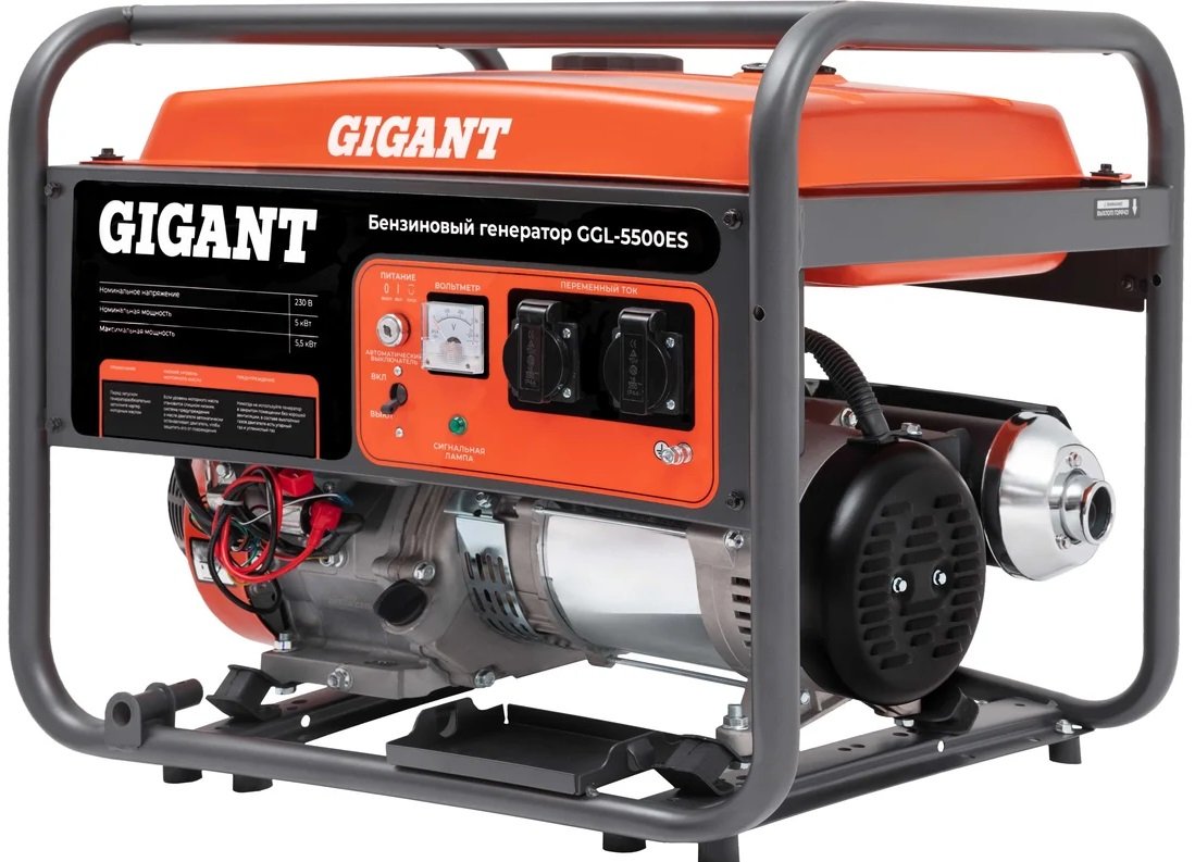 

Бензиновый генератор Gigant GGL-5500ES