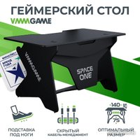 Геймерский стол VMM Game Spaceone Dark 140 Black SO-2-BKBK