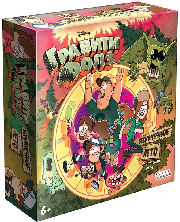 

Настольная игра Мир Хобби Гравити Фолз: Бесконечное лето
