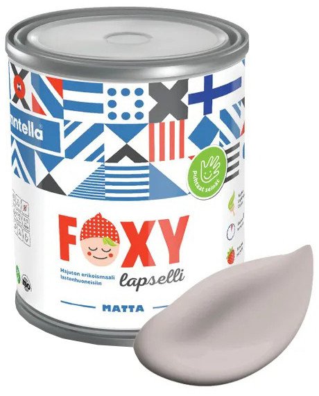 

Краска Finntella Foxy Lapselli Matte Peura F-50-1-1-FL210 0.9 л (бежевый (кремовый))