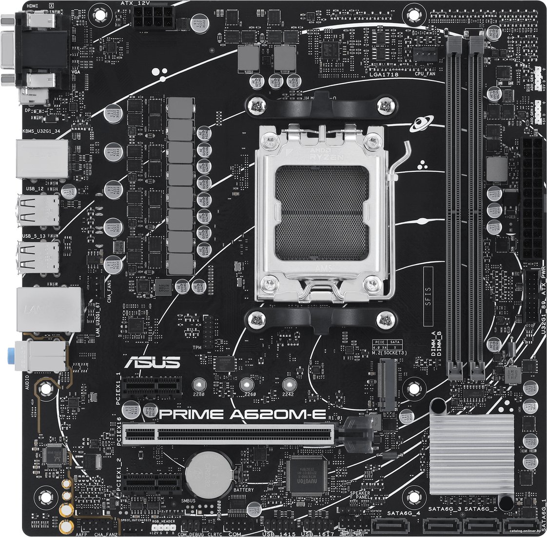 Материнская плата ASUS Prime A620M-E