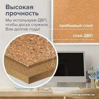 Офисная пробковая доска BRAUBERG 231712