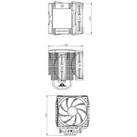 Кулер для процессора Thermalright Peerless Assassin 120 Digital ARGB (черный)