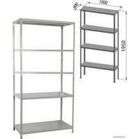 Стеллаж Brabix Ms Kd-200/60-5 291121