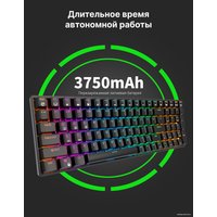 Клавиатура Royal Kludge RK100 RGB (черный, RK Red)
