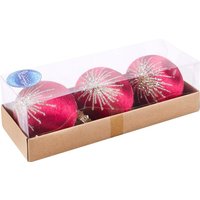 Елочная игрушка Волшебная страна SYQB-0124051 108509 (3шт)