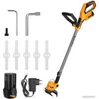 Триммер Deko DKTR12 (с 2-мя АКБ)