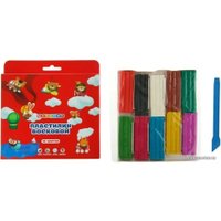 Пластилин восковой Цветик 3241784 (10 цв)