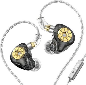 Наушники TRN ST1 Pro (черный, c микрофоном)