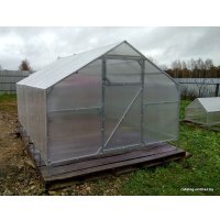 Теплица Импласт Двускатная 25х25/0.64 8 м.