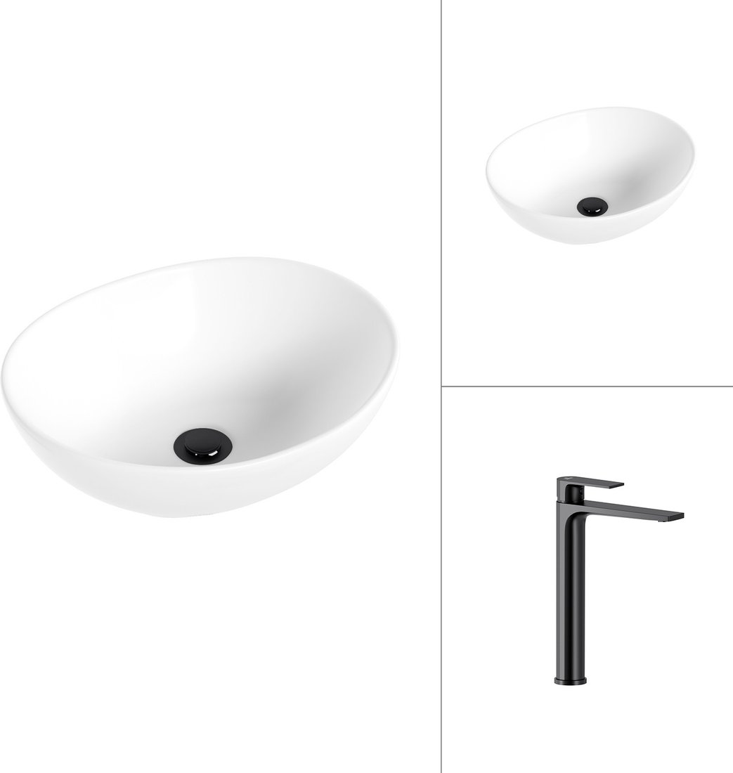 

Умывальник Lauter 21652 + Reef 21CK8678BS