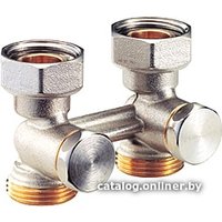 Запорная арматура Giacomini Узел нижнего подключения прямой для двухтрубных систем R387X002