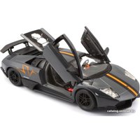 Игрушечный транспорт Bburago Lamborghini Murcielago LP 670-4 SV China 18-22120 (серый)