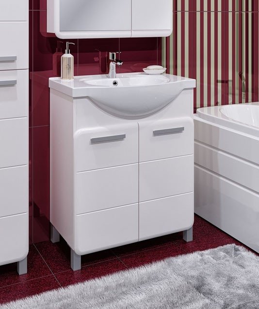 

Runo Тумба под умывальник Эрика 70 (напольная)