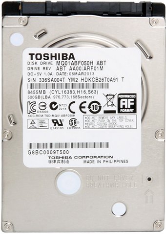 Toshiba MQ01ABFH 500GB (MQ01ABF050H)