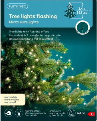 Новогодняя гирлянда Kaemingk Лучи Росы 496145 (240см)