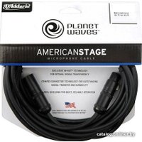 Кабель Planet Waves PW-AMSM-25 XLR - XLR (7.5 м, черный)