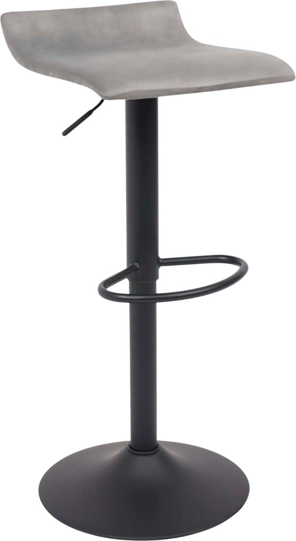 Стул AksHome Slim (серый велюр 8167-54/черный)