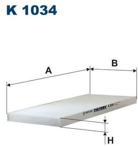 Салонный фильтр Filtron K1034