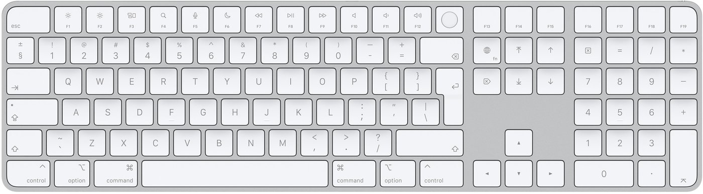 

Клавиатура Apple Magic Keyboard с Touch ID и цифровой панелью (нет кириллицы)