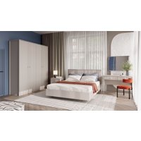 Кровать Black Red White Dalia LOZ160х200 с мягким элементом М (персидский жемчуг)