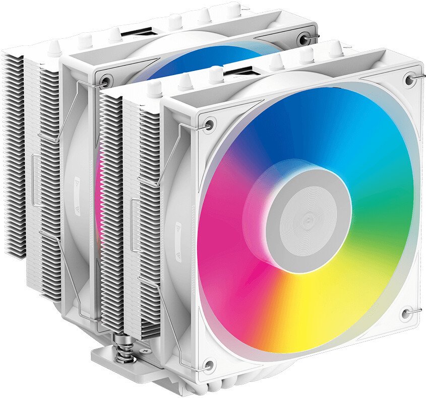 Кулер для процессора PCCooler RT620Pro ARGB (белый)