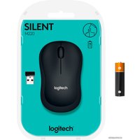 Мышь Logitech M220 Silent (темно-серый)