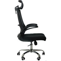 Офисное кресло SitUp Vista Black Chrome (черный)
